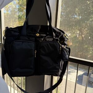 Huggies Evening Carry All Tote Diaper Bag -Black